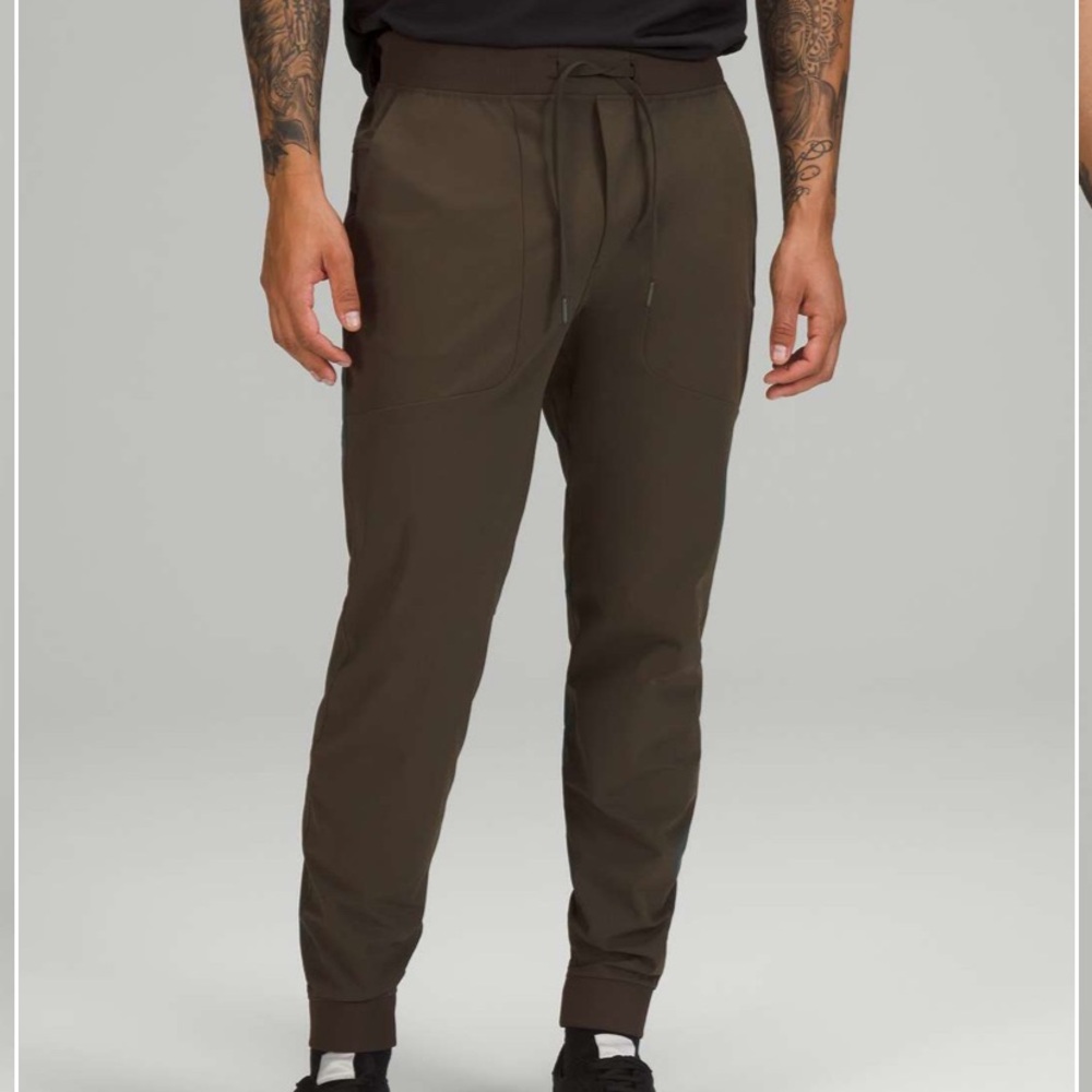 Lululemon ABC Men's Olive Joggers Warpstreme Dark Olive Activewear workout‎